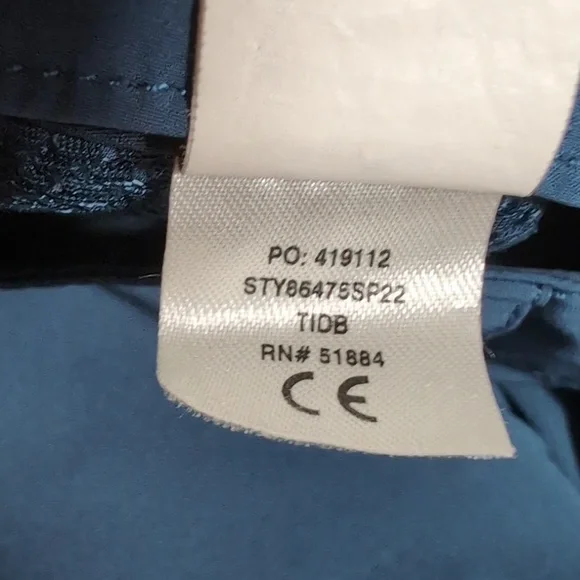 Patagonia Hydropeak Hybrid Walk Shorts • Size 40 • Tidepool Blue (Dark Teal) - Picture 6 of 9